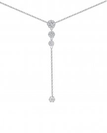 DIAMOND DANGLE DROP NECKLACE (TN331)
